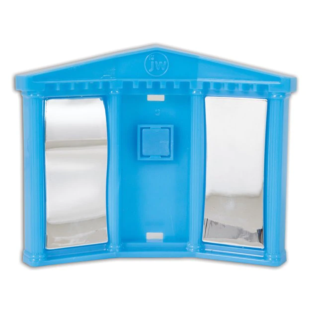 JW Pet Activitoy Birdie House of Mirrors Toy 4 JW Pet Activitoy Birdie House of Mirrors Toy - Image 2