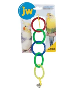 JW Pet Activitoy Birdie Olympia Rings Toy