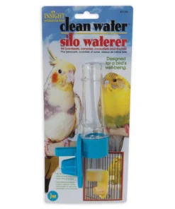 JW Pet Clean Water Silo Bird Waterer