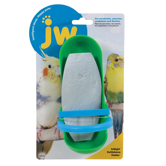 JW Pet InSight Cuttlebone Holder Bird Toy, Regular JW Pet InSight Cuttlebone Holder Bird Toy -Pet Toy Elegant Shop 102126 MAIN. SY630 V1466454957