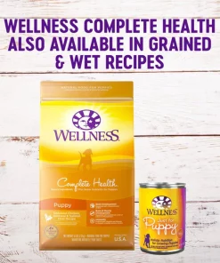 Wellness Grain-Free Complete Health Puppy Deboned Chicken, Chicken Meal & Salmon Meal Recipe Dry Dog Food -Pet Toy Elegant Shop 106875 PT6. SY630 V1605833214