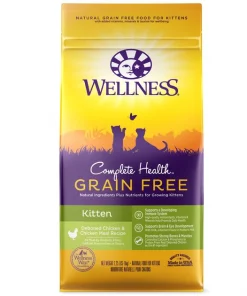Wellness Complete Health Natural Grain-Free Deboned Chicken & Chicken Meal Dry Kitten Food
