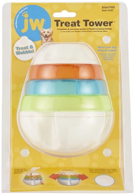 JW Pet Treat Tower Dog Toy JW Pet Treat Tower Dog Toy -Pet Toy Elegant Shop 156362 PT7. SY630 V1558557880
