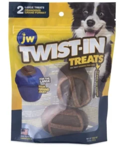 JW Pet Twist-In Chicken Flavor Large Refill Dog Treats, 2 count