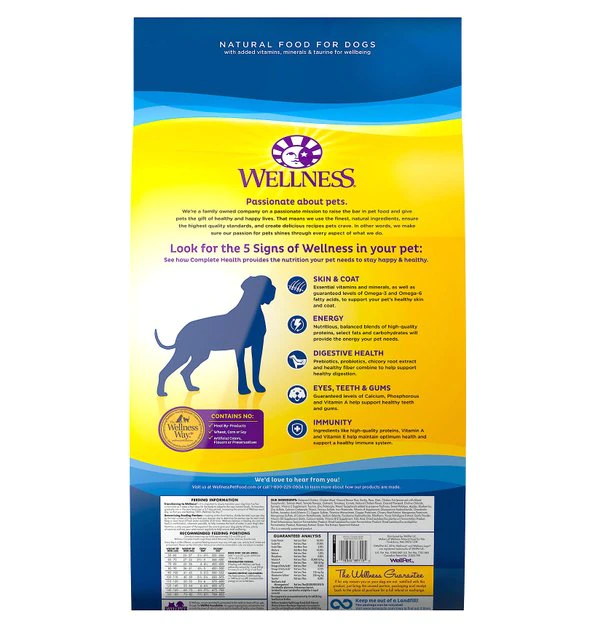 Wellness||WHIMZEES Wellness Large Breed Complete Health Adult Deboned Chicken & Brown Rice Recipe Dry Food + WHIMZEES Natural Dental Chews Medium Breed Value Box Dog Treats 4 Wellness||WHIMZEES Wellness Large Breed Complete Health Adult Deboned Chicken & Brown Rice Recipe Dry Food + WHIMZEES Natural Dental Chews Medium Breed Value Box Dog Treats - Image 2