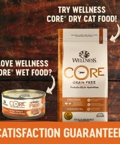 Wellness Complete Health Kitten Formula Grain-Free Canned Food + CORE Natural Grain-Free Turkey & Chicken Liver Pate Canned Kitten Food 10 Wellness Complete Health Kitten Formula Grain-Free Canned Food + CORE Natural Grain-Free Turkey & Chicken Liver Pate Canned Kitten Food -Pet Toy Elegant Shop 294276 PT8. SY630 V1621990361