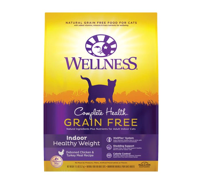 Wellness Complete Health Pate Chicken Entree Grain-Free Canned Cat Food, 3-oz, case of 24 + Wellness Complete Health Grain-Free Indoor Healthy Weight Chicken Recipe Dry Cat Food, 11.5-lb bag Wellness Complete Health Pate Chicken Entree Grain-Free Canned Cat Food, 3-oz, case of 24 + Wellness Complete Health Grain-Free Indoor Healthy Weight Chicken Recipe Dry Cat Food, 11.5-lb bag -Pet Toy Elegant Shop 297650 PT4. SY630 V1621987950