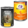 American Journey||Wellness American Journey Pate Chicken Recipe Grain-Free Canned Cat Food, 12.5-oz, case of 12 + Wellness Complete Health Pate Chicken Entree Grain-Free Canned Cat Food, 12.5-oz, case of 12 2 American Journey||Wellness American Journey Pate Chicken Recipe Grain-Free Canned Cat Food, 12.5-oz, case of 12 + Wellness Complete Health Pate Chicken Entree Grain-Free Canned Cat Food, 12.5-oz, case of 12 -Pet Toy Elegant Shop 297788 MAIN. SY630 V1621260766