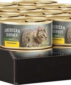 American Journey||Wellness American Journey Pate Chicken Recipe Grain-Free Canned Cat Food, 3-oz, case of 24 + Wellness Complete Health Pate Chicken Entree Grain-Free Canned Cat Food, 3-oz, case of 24 5 American Journey||Wellness American Journey Pate Chicken Recipe Grain-Free Canned Cat Food, 3-oz, case of 24 + Wellness Complete Health Pate Chicken Entree Grain-Free Canned Cat Food, 3-oz, case of 24 -Pet Toy Elegant Shop 297790 PT3. SY630 V1623251550