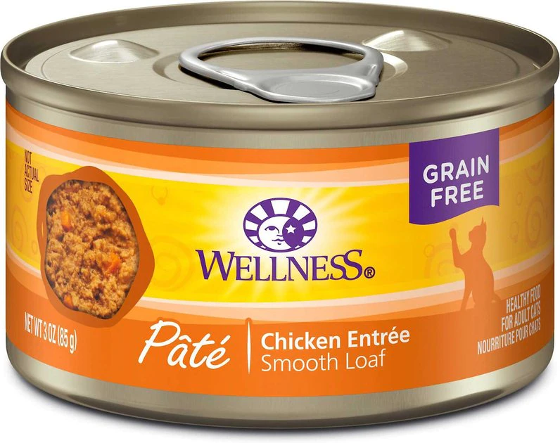 American Journey Pate Chicken Recipe Grain-Free Canned Cat Food, 3-oz, case of 24 + Wellness Complete Health Pate Chicken Entree Grain-Free Canned Cat Food, 3-oz, case of 24 American Journey||Wellness American Journey Pate Chicken Recipe Grain-Free Canned Cat Food, 3-oz, case of 24 + Wellness Complete Health Pate Chicken Entree Grain-Free Canned Cat Food, 3-oz, case of 24 -Pet Toy Elegant Shop 297790 PT4. SY630 V1623253353