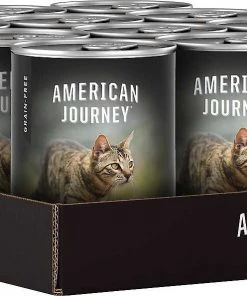 American Journey||Wellness American Journey Pate Poultry & Seafood Variety Pack Grain-Free Canned Cat Food, 12.5-oz, case of 12 + Wellness Complete Health Poultry Lovers Pate Variety Pack Grain-Free Canned Cat Food, 5.5-oz, case of 30 -Pet Toy Elegant Shop 297794 PT3. SY630 V1621306630