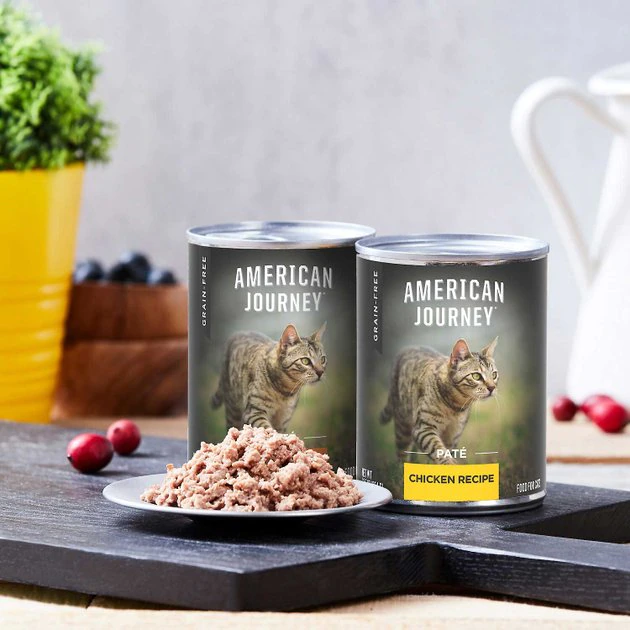 American Journey Pate Poultry Variety Pack Grain-Free Canned Cat Food, 12.5-oz, case of 12 + Wellness Complete Health Poultry Lovers Pate Variety Pack Grain-Free Canned Cat Food, 5.5-oz, case of 30 American Journey||Wellness American Journey Pate Poultry Variety Pack Grain-Free Canned Cat Food, 12.5-oz, case of 12 + Wellness Complete Health Poultry Lovers Pate Variety Pack Grain-Free Canned Cat Food, 5.5-oz, case of 30 -Pet Toy Elegant Shop 297796 PT2. SY630 V1623251847