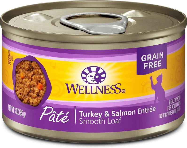 American Journey Pate Salmon Recipe Grain-Free Canned Cat Food, 3-oz, case of 24 + Wellness Complete Health Turkey & Salmon Formula Grain-Free Canned Cat Food, 3-oz, case of 24 American Journey||Wellness American Journey Pate Salmon Recipe Grain-Free Canned Cat Food, 3-oz, case of 24 + Wellness Complete Health Turkey & Salmon Formula Grain-Free Canned Cat Food, 3-oz, case of 24 -Pet Toy Elegant Shop 297798 PT4. SY630 V1623251547