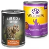 American Journey||Wellness American Journey Pate Turkey & Salmon Recipe Grain-Free Canned Cat Food, 12.5-oz, case of 12 + Wellness Complete Health Turkey & Salmon Formula Grain-Free Canned Cat Food, 12.5-oz, case of 12 -Pet Toy Elegant Shop 297800 MAIN. SY630 V1621266454