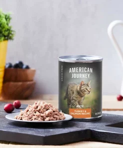 American Journey||Wellness American Journey Pate Turkey & Salmon Recipe Grain-Free Canned Cat Food, 12.5-oz, case of 12 + Wellness Complete Health Turkey & Salmon Formula Grain-Free Canned Cat Food, 12.5-oz, case of 12 4 American Journey||Wellness American Journey Pate Turkey & Salmon Recipe Grain-Free Canned Cat Food, 12.5-oz, case of 12 + Wellness Complete Health Turkey & Salmon Formula Grain-Free Canned Cat Food, 12.5-oz, case of 12 -Pet Toy Elegant Shop 297800 PT2. SY630 V1621266432