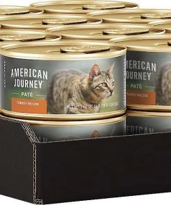 American Journey||Wellness American Journey Pate Turkey Recipe Grain-Free Canned Cat Food, 3-oz, case of 24 + Wellness Complete Health Turkey Formula Grain-Free Canned Cat Food, 3-oz, case of 24 5 American Journey||Wellness American Journey Pate Turkey Recipe Grain-Free Canned Cat Food, 3-oz, case of 24 + Wellness Complete Health Turkey Formula Grain-Free Canned Cat Food, 3-oz, case of 24 -Pet Toy Elegant Shop 297804 PT3. SY630 V1623254248