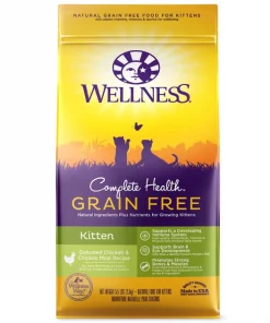 Wellness Complete Health Kitten Formula Grain-Free Canned Cat Food, 3-oz, case of 24 + Wellness Complete Health Natural Grain-Free Deboned Chicken & Chicken Meal Dry Kitten Food, 5.5-lb bag 6 Wellness Complete Health Kitten Formula Grain-Free Canned Cat Food, 3-oz, case of 24 + Wellness Complete Health Natural Grain-Free Deboned Chicken & Chicken Meal Dry Kitten Food, 5.5-lb bag -Pet Toy Elegant Shop 298660 PT4. SY630 V1621986187