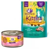 Wellness Complete Health Kitten Formula Grain-Free Canned Cat Food, 3-oz, case of 24 + Wellness Kittles Grain-Free Tuna & Cranberries Recipe Crunchy Cat Treats, 6-oz bag -Pet Toy Elegant Shop 298662 MAIN. SY630 V1621288333