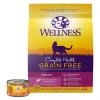 Wellness Complete Health Pate Chicken Entree Grain-Free Canned Cat Food, 3-oz, case of 24 + Wellness Complete Health Natural Grain-Free Salmon & Herring Dry Cat Food, 11.5-lb bag 1 Wellness Complete Health Pate Chicken Entree Grain-Free Canned Cat Food, 3-oz, case of 24 + Wellness Complete Health Natural Grain-Free Salmon & Herring Dry Cat Food, 11.5-lb bag -Pet Toy Elegant Shop 298670 MAIN. SY630 V1621288958