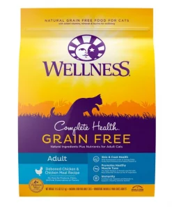 Wellness Complete Health Poultry Lovers Pate Variety Pack Grain-Free Canned Cat Food, 5.5-oz, case of 30 + Wellness Complete Health Natural Grain-Free Deboned Chicken & Chicken Meal Dry Cat Food, 11.5-lb bag 6 Wellness Complete Health Poultry Lovers Pate Variety Pack Grain-Free Canned Cat Food, 5.5-oz, case of 30 + Wellness Complete Health Natural Grain-Free Deboned Chicken & Chicken Meal Dry Cat Food, 11.5-lb bag -Pet Toy Elegant Shop 298676 PT4. SY630 V1621983803