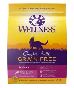 Wellness Complete Health Turkey & Salmon Formula Grain-Free Canned Cat Food, 12.5-oz, case of 12 + Wellness Complete Health Natural Grain-Free Salmon & Herring Dry Cat Food, 11.5-lb bag 6 Wellness Complete Health Turkey & Salmon Formula Grain-Free Canned Cat Food, 12.5-oz, case of 12 + Wellness Complete Health Natural Grain-Free Salmon & Herring Dry Cat Food, 11.5-lb bag -Pet Toy Elegant Shop 298690 PT4. SY630 V1621989782