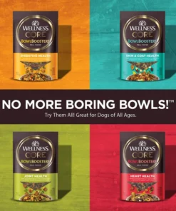 Wellness Large Breed Complete Health Puppy Deboned Chicken, Brown Rice & Salmon Meal Recipe Dry Dog Food, 30-lb bag + Wellness CORE Bowl Boosters Bare Turkey Freeze-Dried Dog Food Mixer or Topper, 4-oz bag 19 Wellness Large Breed Complete Health Puppy Deboned Chicken, Brown Rice & Salmon Meal Recipe Dry Dog Food, 30-lb bag + Wellness CORE Bowl Boosters Bare Turkey Freeze-Dried Dog Food Mixer or Topper, 4-oz bag -Pet Toy Elegant Shop 298730 PT8. SY630 V1621988243