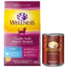 Wellness Small Breed Complete Health Senior Deboned Turkey & Peas Recipe Dry Dog Food, 4-lb bag + Wellness Complete Health Senior Formula Canned Dog Food, 12.5-oz, case of 12 2 Wellness Small Breed Complete Health Senior Deboned Turkey & Peas Recipe Dry Dog Food, 4-lb bag + Wellness Complete Health Senior Formula Canned Dog Food, 12.5-oz, case of 12 -Pet Toy Elegant Shop 298752 MAIN. SY630 V1621340536