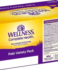 Wellness Complete Health Adult Deboned Chicken & Oatmeal Recipe Dry Food + Pate Variety Pack Wet Dog Food -Pet Toy Elegant Shop 353432 PT6. SY630 V1639520795
