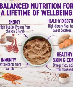 Wellness Complete Health Adult Deboned Chicken & Oatmeal Recipe Dry Food + Pate Variety Pack Wet Dog Food -Pet Toy Elegant Shop 353432 PT8. SY630 V1639545090