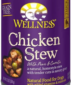 Wellness Large Breed Complete Health Adult Deboned Chicken & Brown Rice Recipe Dry Dog Food + Chicken Stew with Peas & Carrots Grain-Free Canned Food 6 Wellness Large Breed Complete Health Adult Deboned Chicken & Brown Rice Recipe Dry Dog Food + Chicken Stew with Peas & Carrots Grain-Free Canned Food -Pet Toy Elegant Shop 367528 PT4. SY630 V1644466594