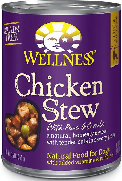 Wellness Large Breed Complete Health Adult Deboned Chicken & Brown Rice Recipe Dry Dog Food + Chicken Stew with Peas & Carrots Grain-Free Canned Food Wellness Large Breed Complete Health Adult Deboned Chicken & Brown Rice Recipe Dry Dog Food + Chicken Stew with Peas & Carrots Grain-Free Canned Food -Pet Toy Elegant Shop 367528 PT4. SY630 V1644466594