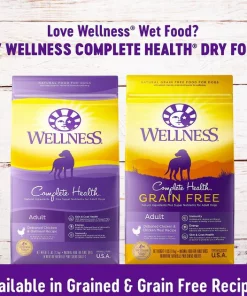 Wellness Large Breed Complete Health Adult Deboned Chicken & Brown Rice Recipe Dry Dog Food + Chicken Stew with Peas & Carrots Grain-Free Canned Food 9 Wellness Large Breed Complete Health Adult Deboned Chicken & Brown Rice Recipe Dry Dog Food + Chicken Stew with Peas & Carrots Grain-Free Canned Food -Pet Toy Elegant Shop 367528 PT7. SY630 V1644447451