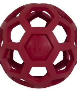 JW Pet Hol-ee Giggler Dog Toy, Red -Pet Toy Elegant Shop 369080 PT2. SY630 V1646668907