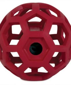 JW Pet Hol-ee Giggler Dog Toy, Red -Pet Toy Elegant Shop 369080 PT3. SY630 V1646701062