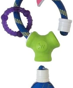 JW Pet Puppy Connects Soft-Ee Dog Toy, Multicolor -Pet Toy Elegant Shop 369090 PT6. SY630 V1646702269