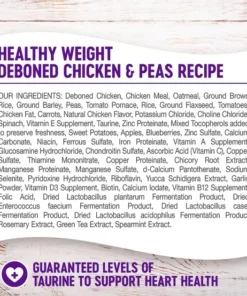 Wellness Complete Health Healthy Weight Deboned Chicken & Peas Recipe Dry Dog Food 12 Wellness Complete Health Healthy Weight Deboned Chicken & Peas Recipe Dry Dog Food -Pet Toy Elegant Shop 49147 PT3. SY630 V1594837560