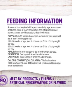 Wellness Complete Health Just for Puppy Canned Dog Food -Pet Toy Elegant Shop 49210 PT5. SY630 V1606870925