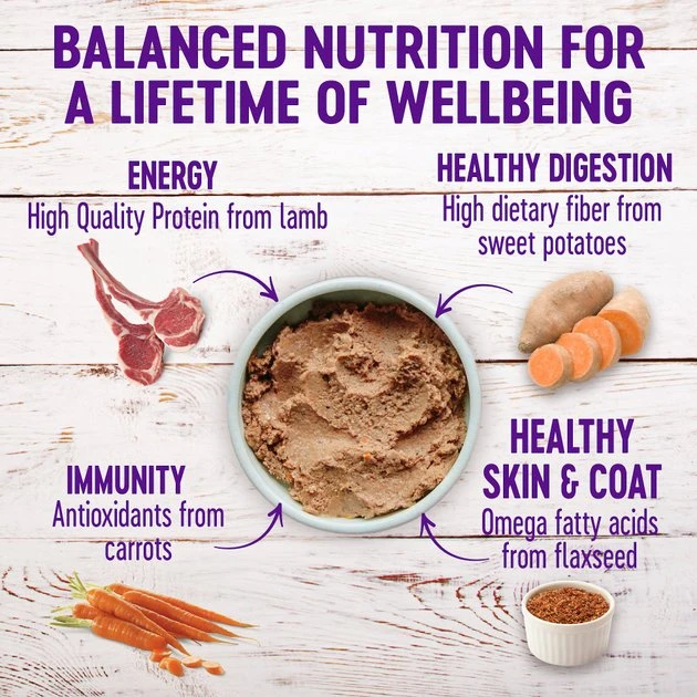 Wellness Complete Health Lamb & Sweet Potato Formula Canned Dog Food 4 Wellness Complete Health Lamb & Sweet Potato Formula Canned Dog Food - Image 2