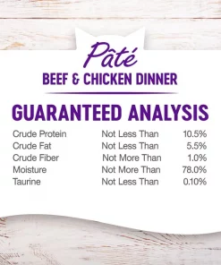Wellness Complete Health Adult Beef & Chicken Formula Grain-Free Canned Cat Food 6 Wellness Complete Health Adult Beef & Chicken Formula Grain-Free Canned Cat Food -Pet Toy Elegant Shop 49257 PT4. SY630 V1594848053