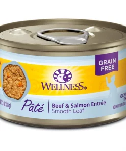 Wellness Complete Health Beef & Salmon Formula Grain-Free Canned Cat Food
