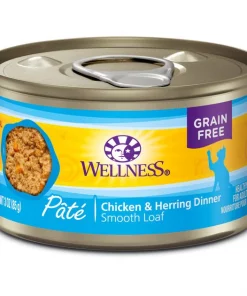 Wellness Complete Health Chicken & Herring Formula Grain-Free Canned Cat Food