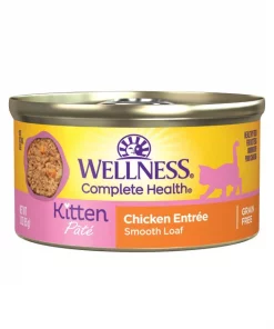 Wellness Complete Health Kitten Chicken Entrée Recipe Canned Wet Cat Food