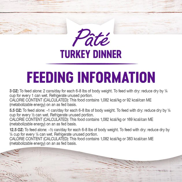 Wellness Complete Health Turkey Formula Grain-Free Canned Cat Food, 3-oz, case of 24 Wellness Complete Health Turkey Formula Grain-Free Canned Cat Food -Pet Toy Elegant Shop 49284 PT5. SY630 V1594911657