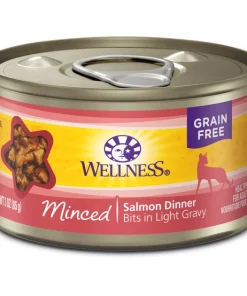 Wellness Complete Health Natural Minced Salmon Dinner Grain-Free Canned Cat Food