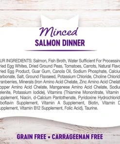 Wellness Complete Health Natural Minced Salmon Dinner Grain-Free Canned Cat Food 5 Wellness Complete Health Natural Minced Salmon Dinner Grain-Free Canned Cat Food -Pet Toy Elegant Shop 52112 PT3. SY630 V1636520600
