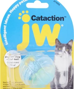 JW Pet Cataction Fish Ball Cat Toy 3 JW Pet Cataction Fish Ball Cat Toy -Pet Toy Elegant Shop 53409 PT3. SY630 V1535662629