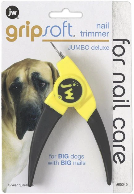 JW Pet Gripsoft Deluxe Dog Nail Trimmer, Jumbo Deluxe JW Pet Gripsoft Deluxe Dog Nail Trimmer -Pet Toy Elegant Shop 55155 MAIN. SY630 V1476278323