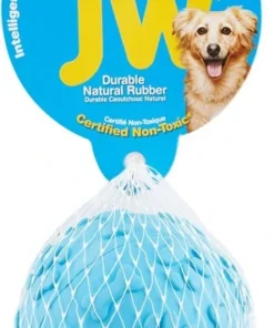 JW Pet Giggler Ball Squeaky Dog Toy, Color Varies
