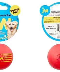 JW Pet iSqueak Ball Dog Toy, Color Varies 5 JW Pet iSqueak Ball Dog Toy, Color Varies -Pet Toy Elegant Shop 71041 PT8. SY630 V1534452154