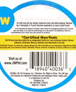 JW Pet iSqueak Bouncin' Baseball Dog Toy, Color Varies -Pet Toy Elegant Shop 71049 PT8. SY630 V1548969933